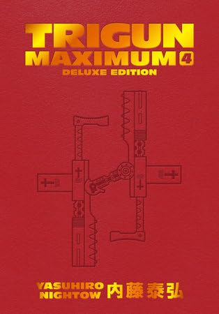 Trigun Maximum Deluxe Edition Series 5-Book Collection Set (Vol.1 to Vol.5) by Yasuhiro Nightow - Sequel to the Classic Action Sci-Fi Manga Trigun      Hardcover – July 22, 2025