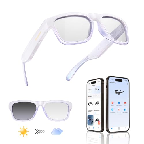 Gafas Inteligentes OHO AI con Lentes Fotosínticos y Tecnología Bluetooth Abierta Z87.1