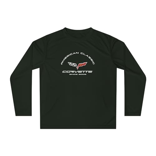 SUNBELTGIFTS C6 Corvette Performance UPF 40+ UV Protection Long Sleeve Shirt, Outdoor Activities2