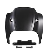 Compatible with Motorcycle Light Black Front Headlight Fairing Cover Universal Fit for V Rod Night Rod Muscle 2002-2017(Matte Black)