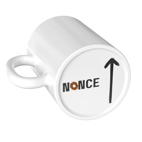 N*nce Mug - Funny Rude Cup - Message Hidden on The Bottom - Perfect Novelty Gag Gift - Office Joke - Funny Gifts - Joke Mug - Secret Santa Gift