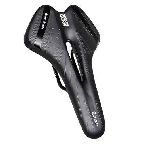 Image of GORIX Bike Saddle Seat Comfortable Cushion with Rail Mountain Road Bicycle for Men and Women (A6-1)