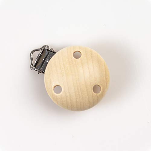 Holz-Clips | natur | seidig poliert | Ø 35mm Cover