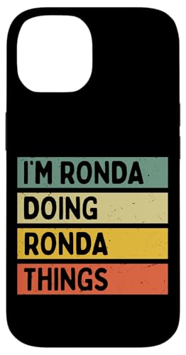 I'm Ronda Doing Ronda Things �ʔ������� �X�}�z�P�[�X iPhone 14 �p