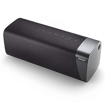 PHILIPS Caixa de som com conexão bluetooth, resistência a água IPX7 e energia para 20h TAS7505/00, cinza, padrão