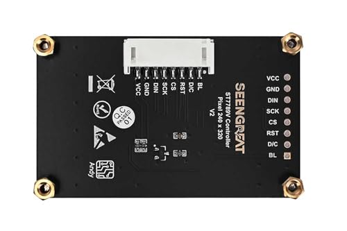 Écran LCD 2" IPS ST7789V interface SPI pour Arduino et Raspberry Pi - 4