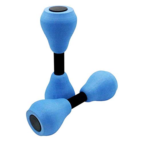yidexin 1Pair Aquatic Exercise Dumbells Water Aerobic Exercise Foam Dumbbells Pool Resistance for Adults, Kids,Water Fitness Equipment for Weight Loss