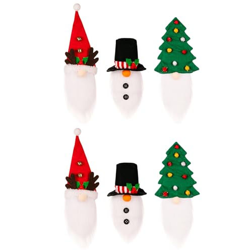 Fundas para botellas de vino Rudolph y elfo para evitar mesas aburridas en Navidad