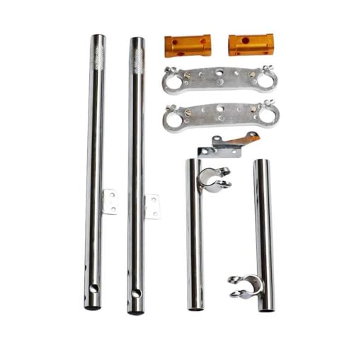 Motorcycle Front Suspension Bork Bread Bocker de amortiguadores para 47cc 49cc 2 brotes de bicicleta de tierra compatible con modelos de bicicleta de súper tierra