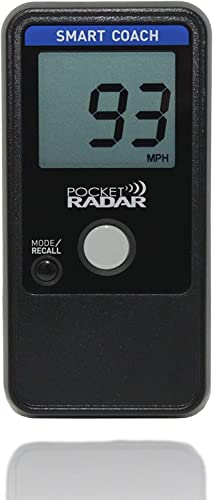 Image of Pocket Radar Smart Coach Speed Gun for Baseball, Hockey, Softball - Accurate Pitching & Sports Speed Measurement, Portable Baseball Radar Gun Compatible with Pocket Radar App (iOS /Android)