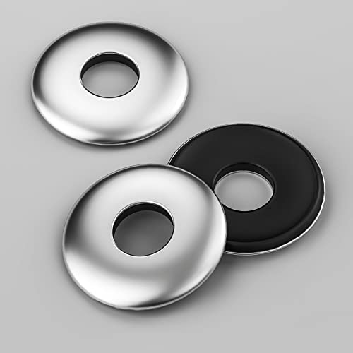 Wensilon 00001 500 Pcs) #8X1/2 Inch Sealing Washers 304 Stainless Steel Neoprene Epdm Bonded thumb #4