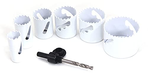 Set de 7 brocas bi-metálicas de 1 a 2 1/2 pulgadas miniatura 2