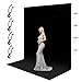 Julius Studio 6 ft X 9 ft Black Chromakey Photo Video Photography Studio Fabric Backdrop Background Screen, JSAG102