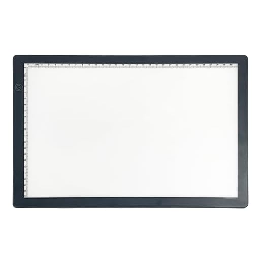 Mesa Led A4 3 Níveis de Iluminação Luz Transposição Desenho Profissional