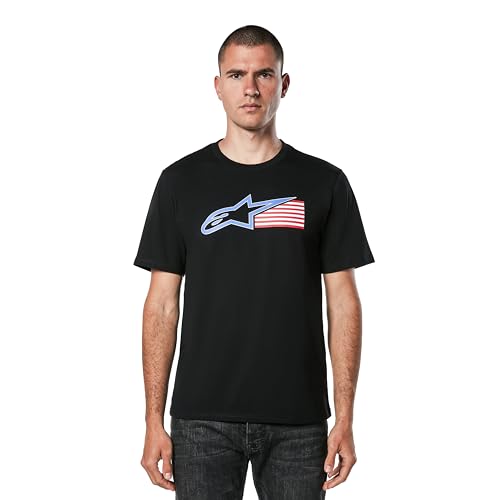 Alpinestars Short Sleeve Tee T-Shirt à Manches Courtes Homme Comfort Regular Fit - Vêtements de Sport