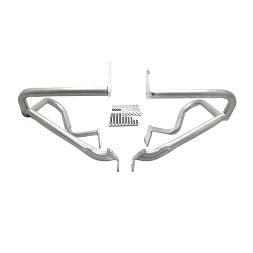 Crash bar BMW R1250RT 2019-2023 protection moteur avant argent
