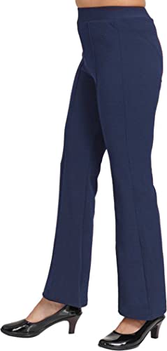 Image of YOZO Women's Regular Fit Cotton Blend Trouser