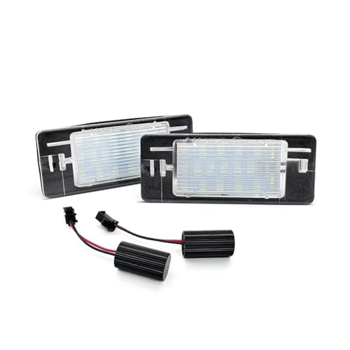 Lámpara matrícula LED Opel Vectra C Estate 2002-2008 bombillas blancas alta potencia