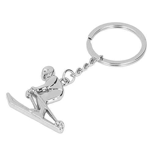Autuncity Porte-clés Ski, Souvenirs de Course stylés Porte-clés Ski pour Un Usage Quotidien...