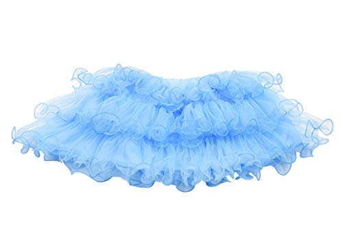Image of Dressy Daisy Girls Unicorn Clothing Set (Cotton Tee Shirt with Tutu Skirt) Fancy Dress Up Clothes, Blue Pink Purple