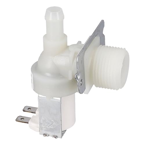 LUTH Premium Profi Parts Magnetventil 1-Fach 90° 12mmØ kompatibel mit Candy 25686057 Wassereinlaufventil 3/4' 0,2–10 bar für Waschmaschine, Geschirrspüler, Eisbereiter