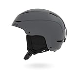 Hard Shell Konstruktion Giro Herren Ratio Skihelm, mat Titanium, S