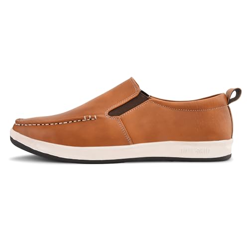 Image of Centrino Walking Loafers for Men | Shoes for Man Stylish | Casual Slip-On Lightweight Moccasins | Cushioned Insole | Breathable Comfortable | Hand-Stitched | Mens Loafer Shoes for Daily Office Outings (9495)
