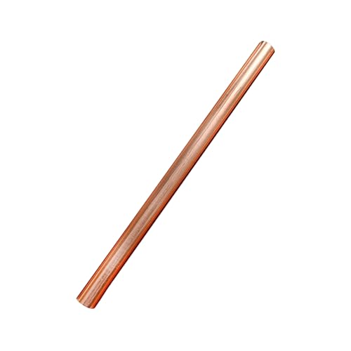 Hwyee ZYT001 1Pcs 99.98% Pure Copper Rod 1/2''(12Mm) Dia 8.031'' Lengther Copper Round cover