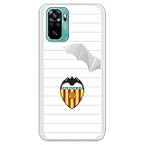 Personalaizer Funda Original Compatible con Xiaomi Redmi Note 10 - Valencia Escudo y Murcielago