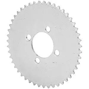 47T Teeth 25H Rear Chain Sprockets, High Reliability Practical 47T Teeth Rear Chain Sprockets Durable for Electric Scooter'$