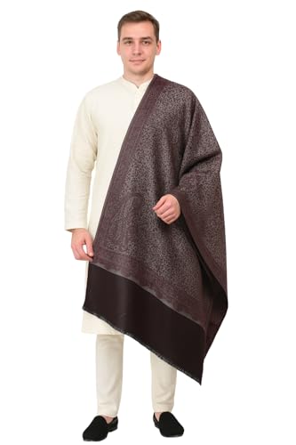 Image of Men's Kashmiri Wool Jamawar Shawl