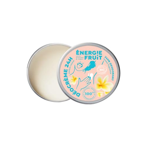 ENERGIE FRUIT | Déodorant crème 24h | Parfum Monoï | BIO certifié par ECOCERT