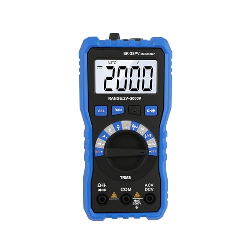 Multimètre numérique 2000V TRMS SK-33PV avec écran rétroéclairé