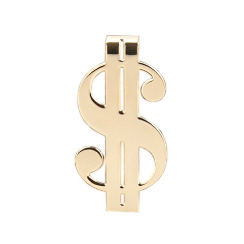 Official Atlas Shrugged Brass Money Clip Gold