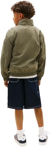 Veste Tommy Hilfiger Garçon blouson solide anti-vent pour protéger votre enfant - 2