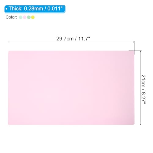 5 Stück Lesefolien A4 Grasgrün - Geführte Lesestreifen Für Bessere Konzentration