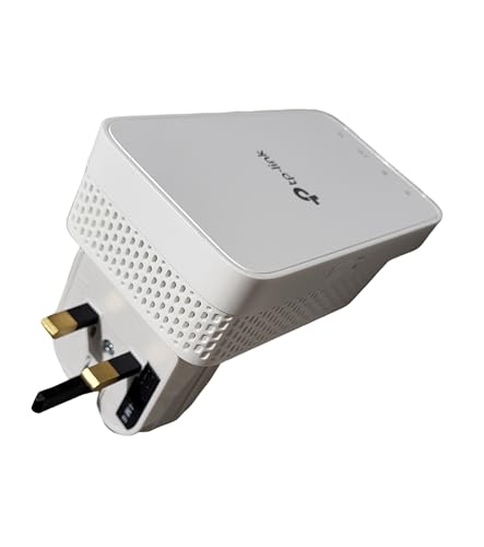 TP-Link RE230 - Repetidor WiFi, AC750 mesh, Doble Banda 5 GHz/2.4 GHz , Puerto Ethernet, Modo AP, Cobertura hasta 100m2, Compatible OneMesh