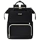 LOVEVOOK Rucksack Damen 15,6 Zoll Laptop Schulrucksack Teenager Schultasche Elegant Travel Backpack Women Uni School Bag City Tagesrucksäcke Wasserdicht Arbeitstasche Daypacks für Reise Schule Schwarz