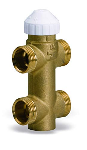 VALVOLA A TRE VIE 4 PORTE 3/4"