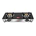 Pigeon by Stovekraft Stainless Steel Ayush Glasstop 2 Burner Gas Stove (Black) Open