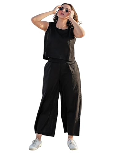 Image of FABNEX Stylish Sleeve Less Co Ord Set for Women | Co Ord Set for Women (K-131-134)