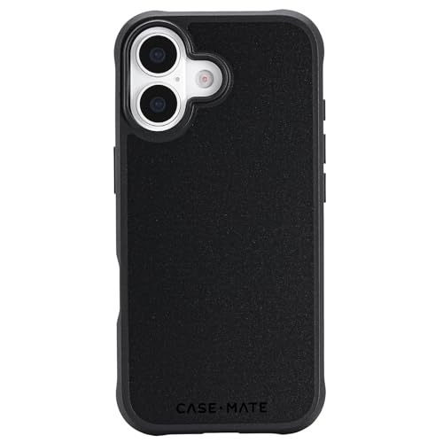 Image of Case-Mate iPhone 17 Case - Tough Black | Compatible with MagSafe - Rugged Phone Cover with 12ft Drop Protection - Premium Magnetic Phone Cover for iPhone 17