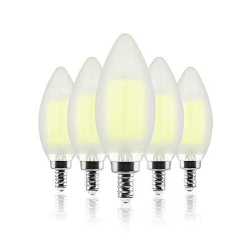 C35 VfA LED GW\d [\N^ 50v` 600lm E12 6W Ód KX̍ގ Ή 6500K F VfA XC^ 5