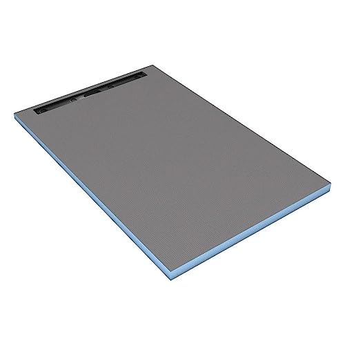 Receveur rectangle Wedi Fundo Riolito Neo écoulement linéaire 1400x900x50mm