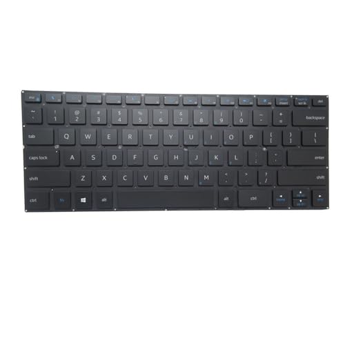 Intel NUC M15 ノートパソコンキット LAPBC710 用 ノートパソコンキーボード(ブラック、フレームなし、バックライト付き、UK\USJP)(United States US)