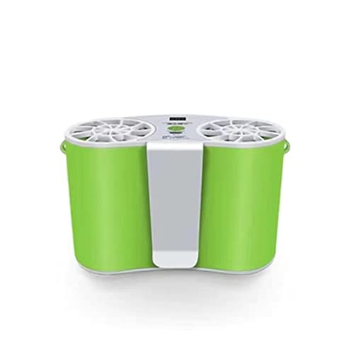 Aire acondicionado para autocaravana, miniventilador portátil de cintura, minienfriador móvil (verde)
