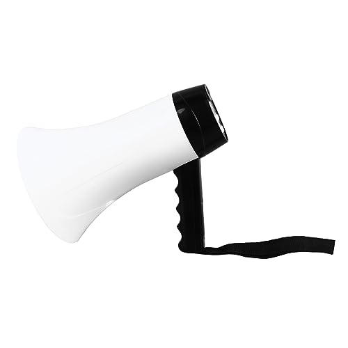 Megafone Portátil Portátil Com Função de Gravação de 300 Segundos, Design de Megafone Alto, Som de,