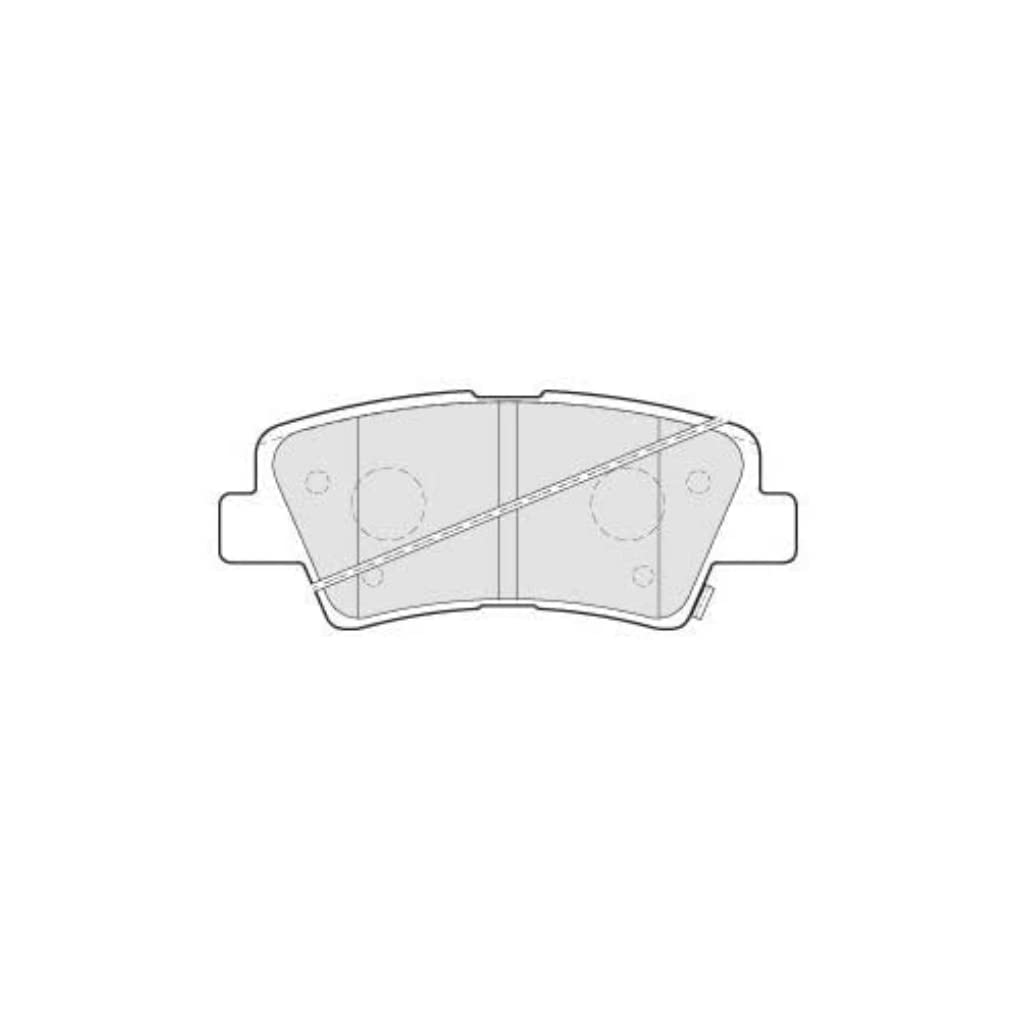 VALEO - Imbottiture per freni First - 301738 - Set di 4 imbottiture
