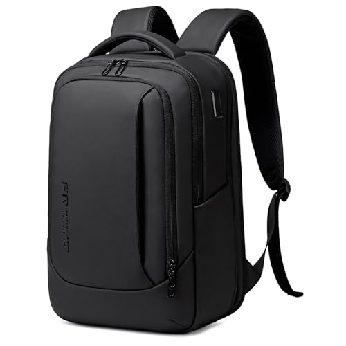 Image of FENRUIEN Expandable Laptop Backpack for Men, 15.6 Inch USB Charging Work Backpack for Business /Commute /Travel
