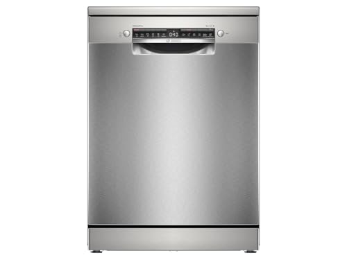 Bosch Lave-vaisselle pose libre 60 cm Silver Inox SMS4EMI06E Serie 4